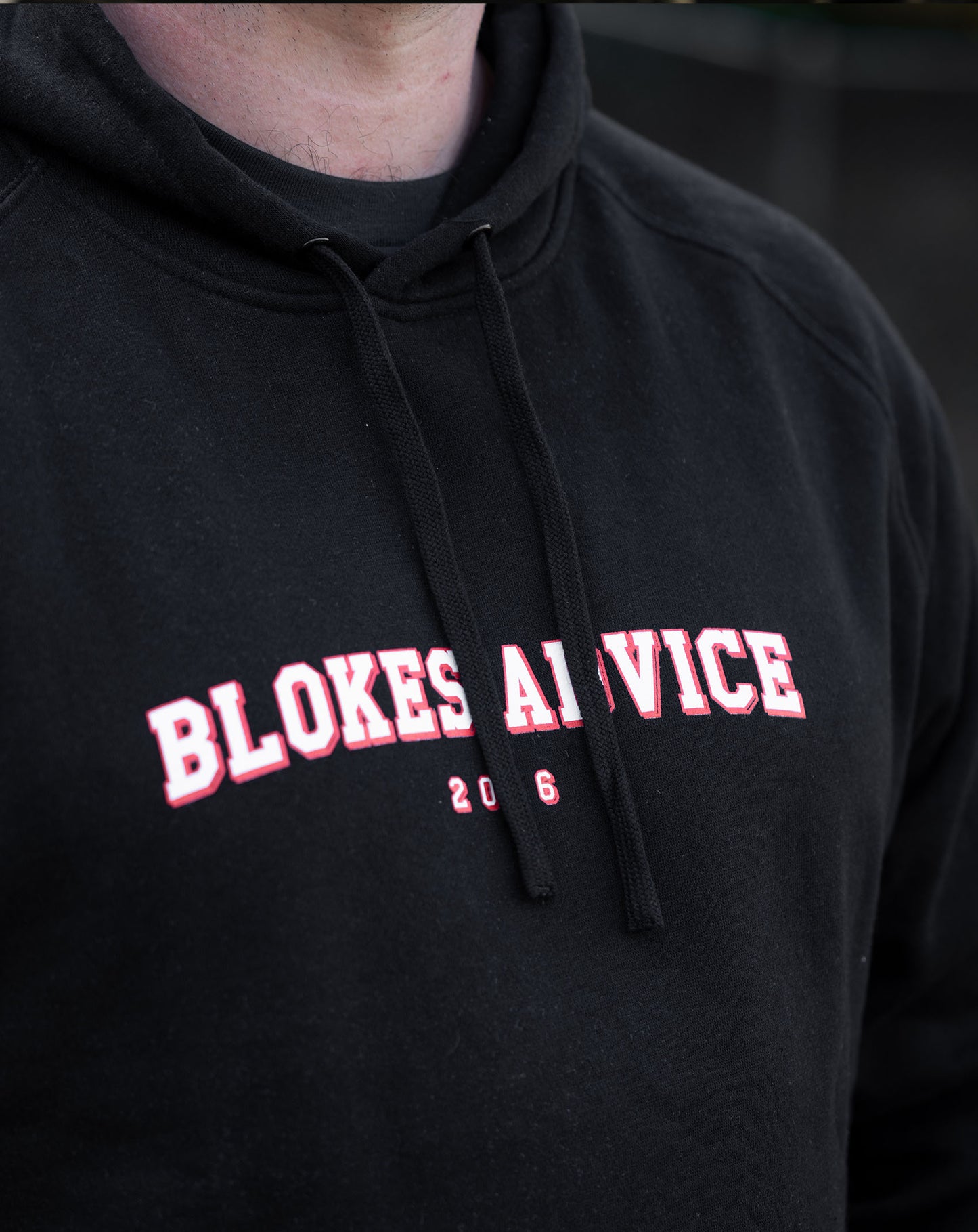 College Hoodie - Black