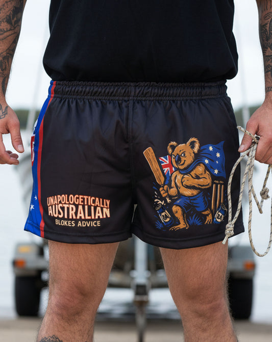 Aussie As Footy Shorts