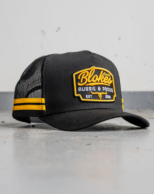 Aussie & Proud Trucker Cap - Black