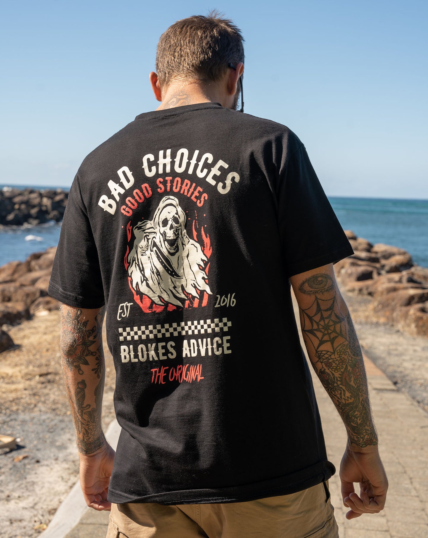 Bad Choices Tee - Black