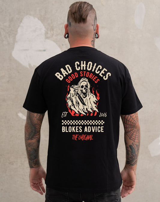 Bad Choices Tee - Black