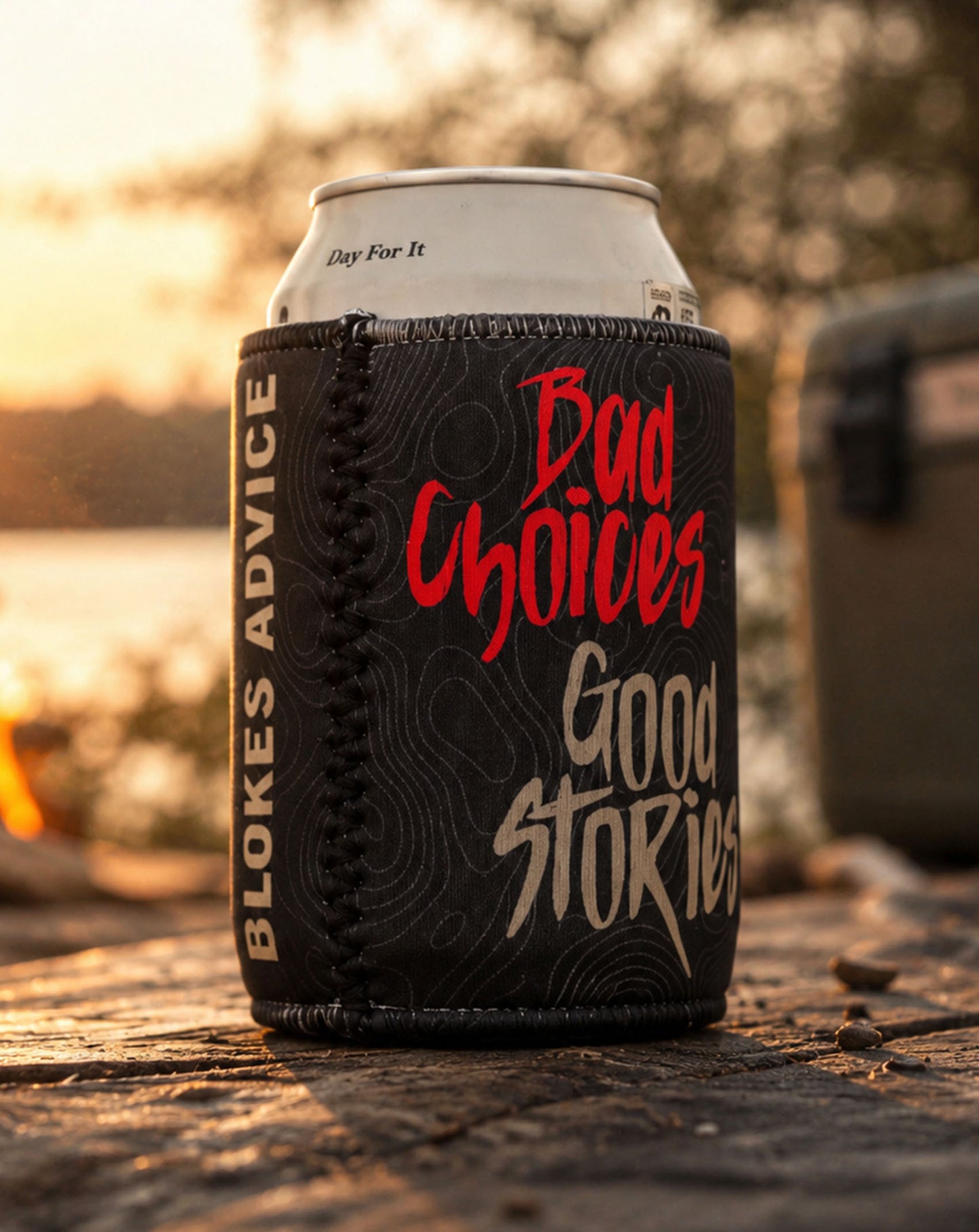 Bad Choices Stubby Cooler