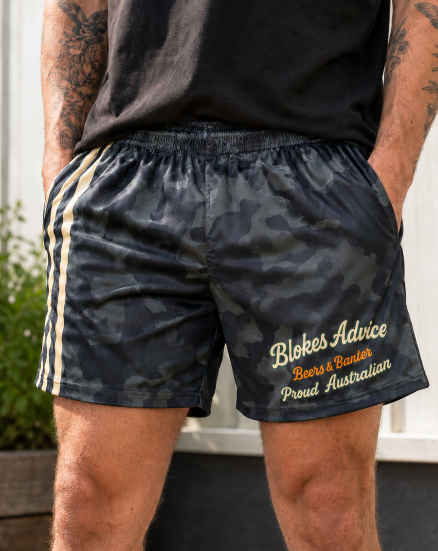 Beers 'n' Banter Footy Shorts