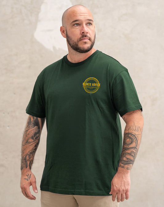 Circle Tee - Forest Green