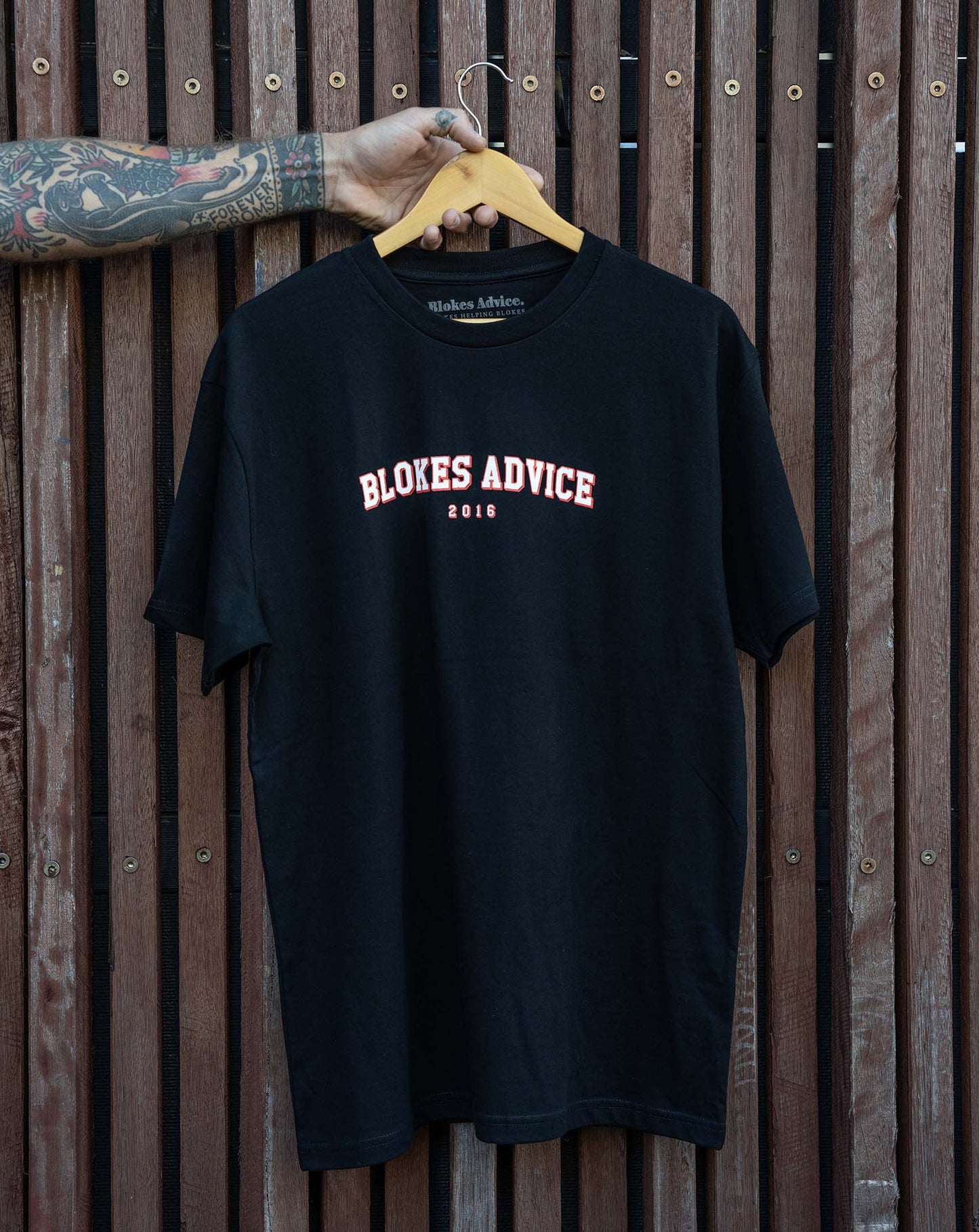 College Tee - Black