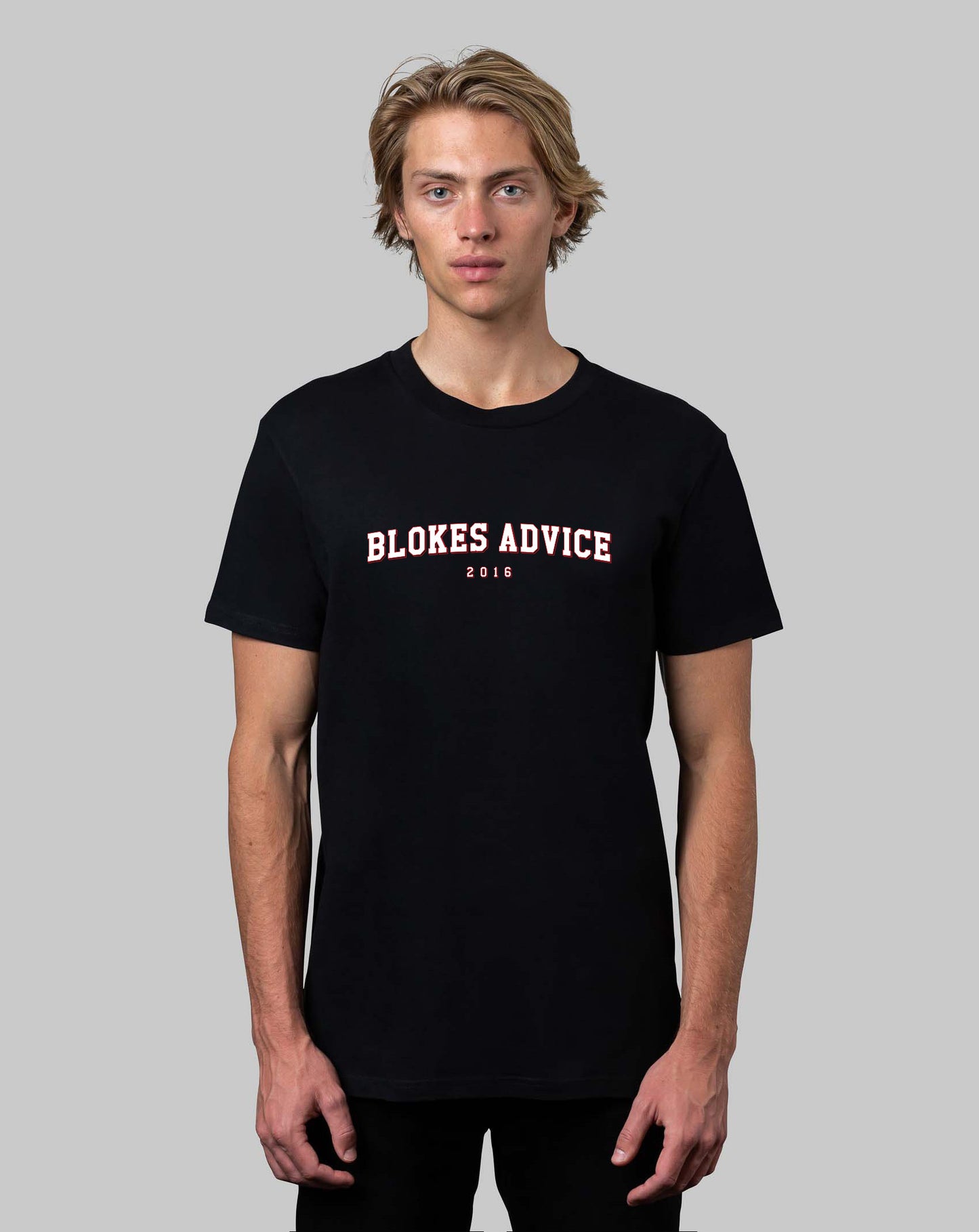 College Tee - Black