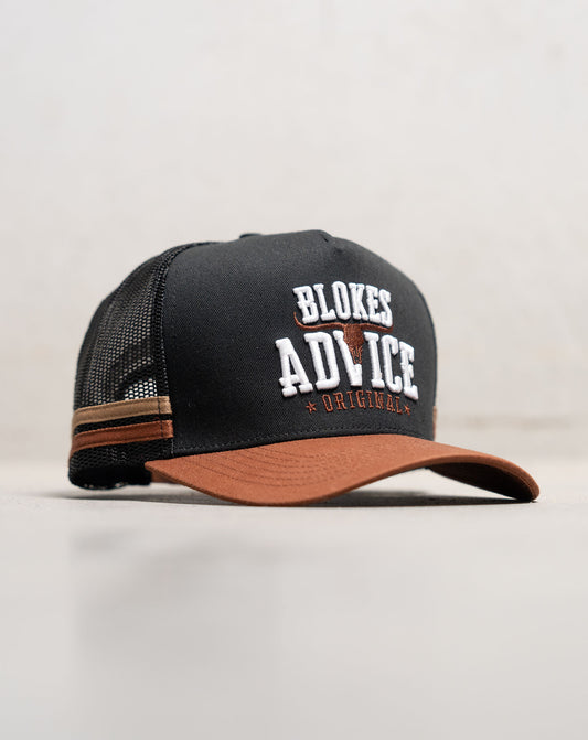 Country Trucker Cap - Black