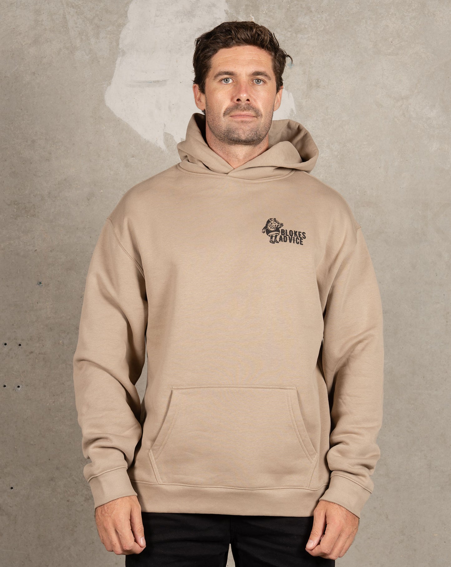 Dad Bod Club Hoodie - Sand