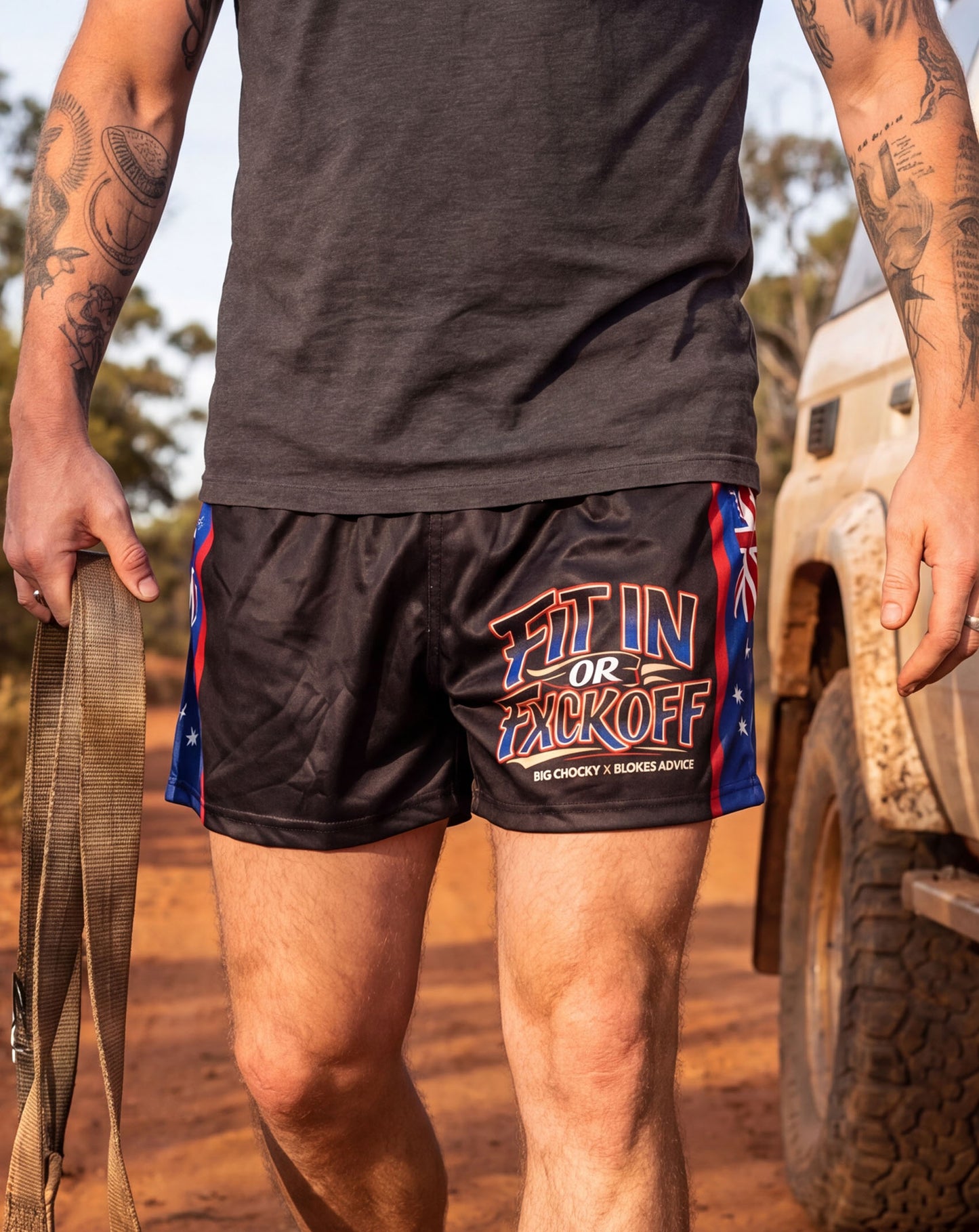 Big Chocky | Fit In Footy Shorts