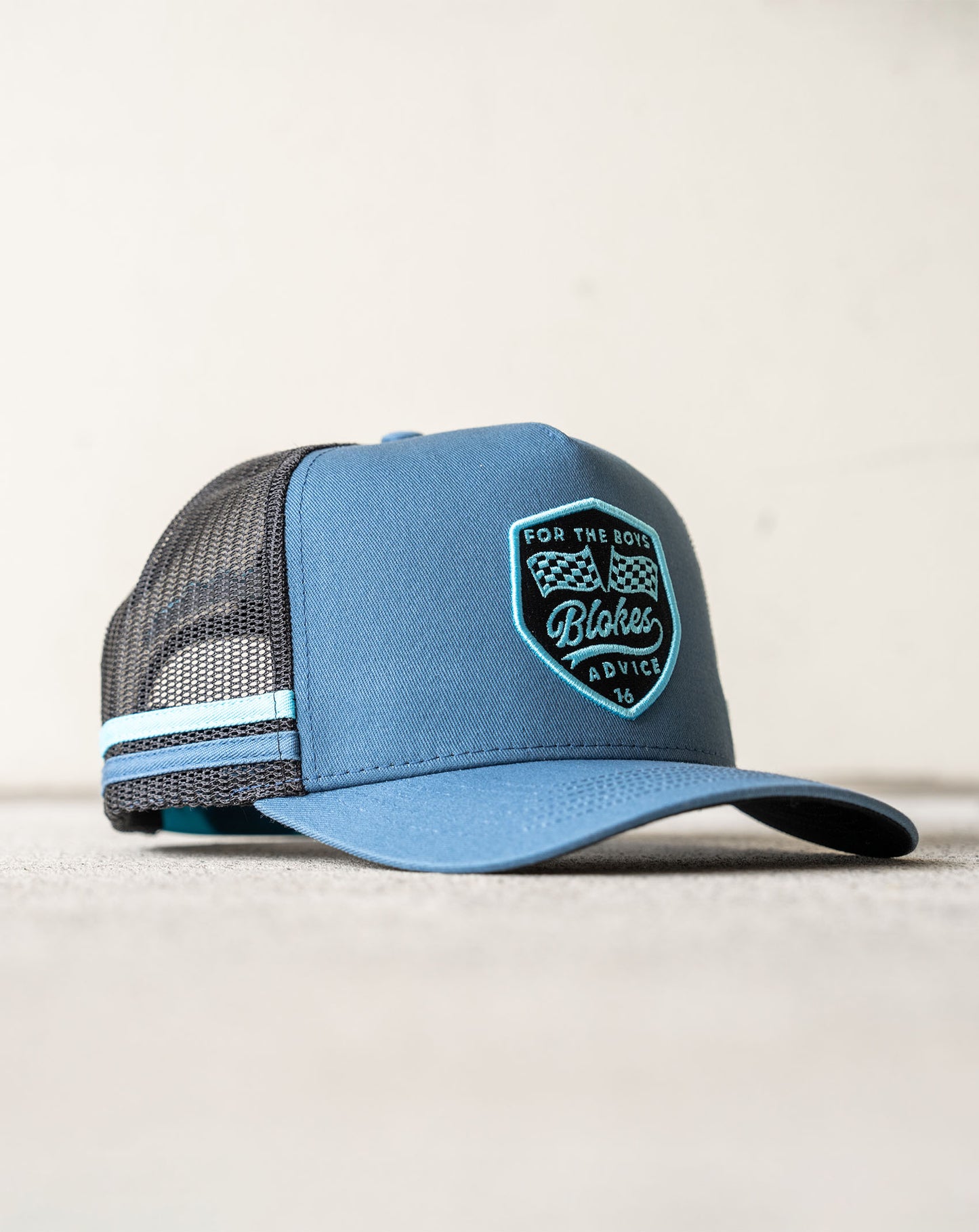 Full Throttle Trucker Cap - Blue