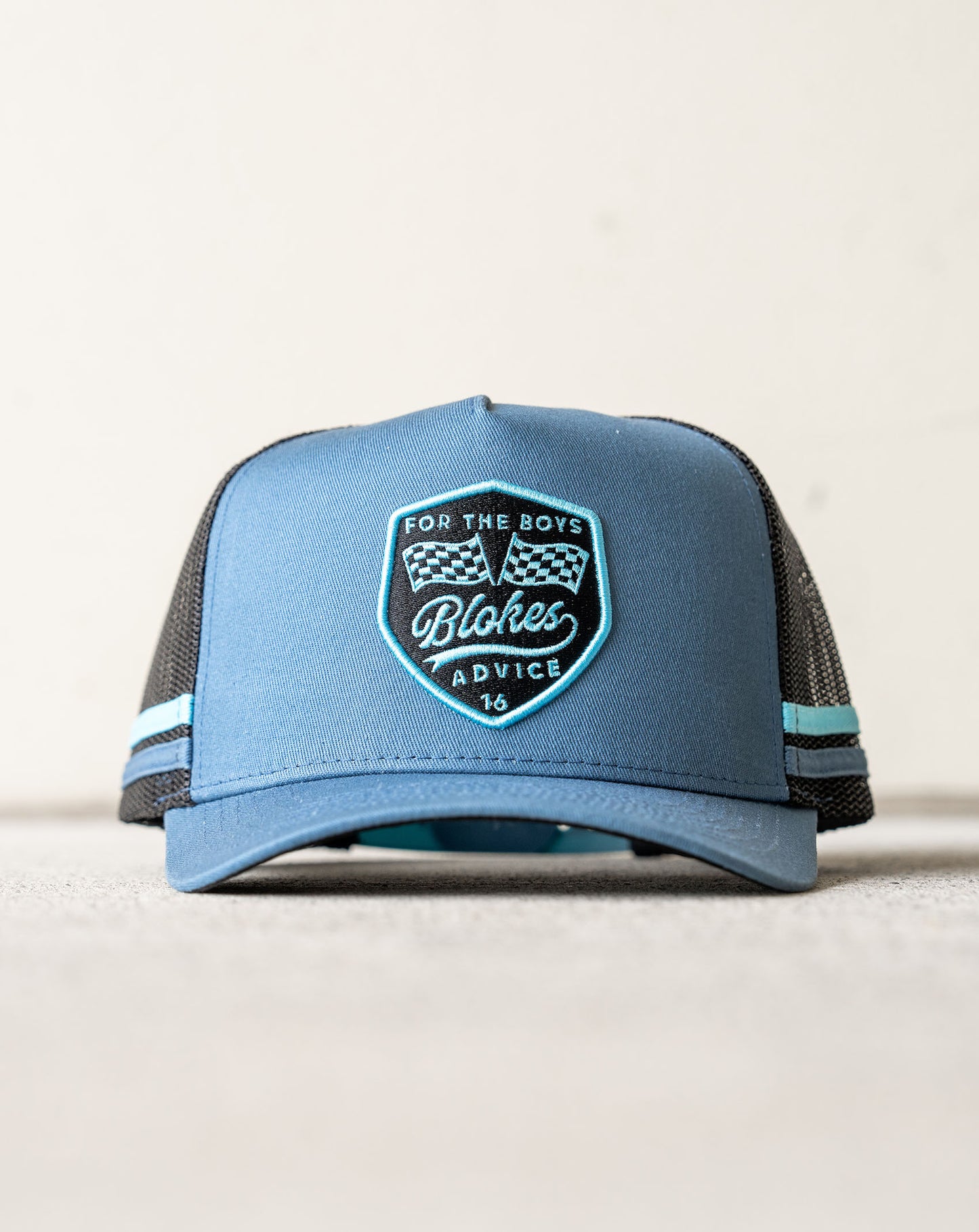 Full Throttle Trucker Cap - Blue