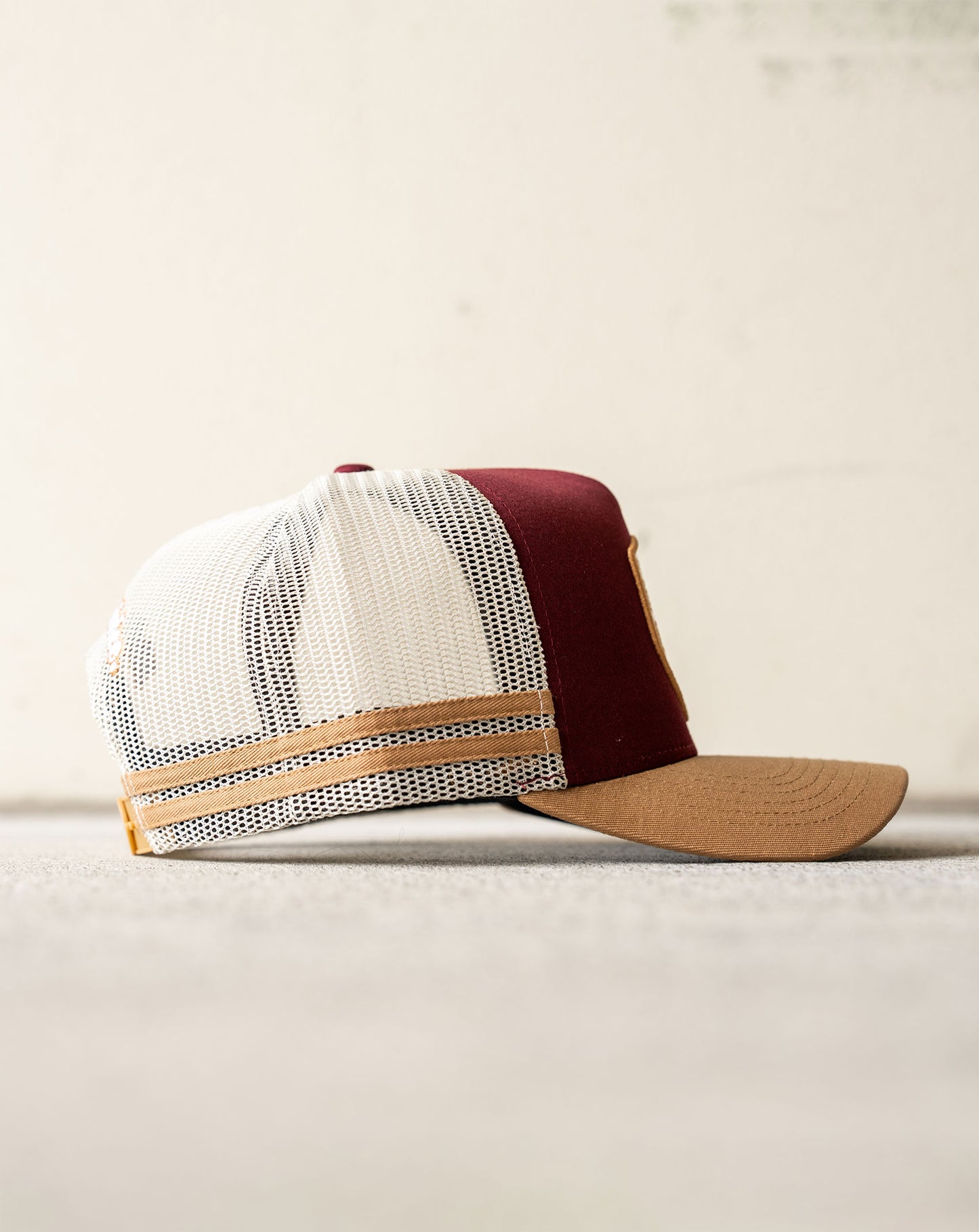 Full Throttle Trucker Cap - Maroon