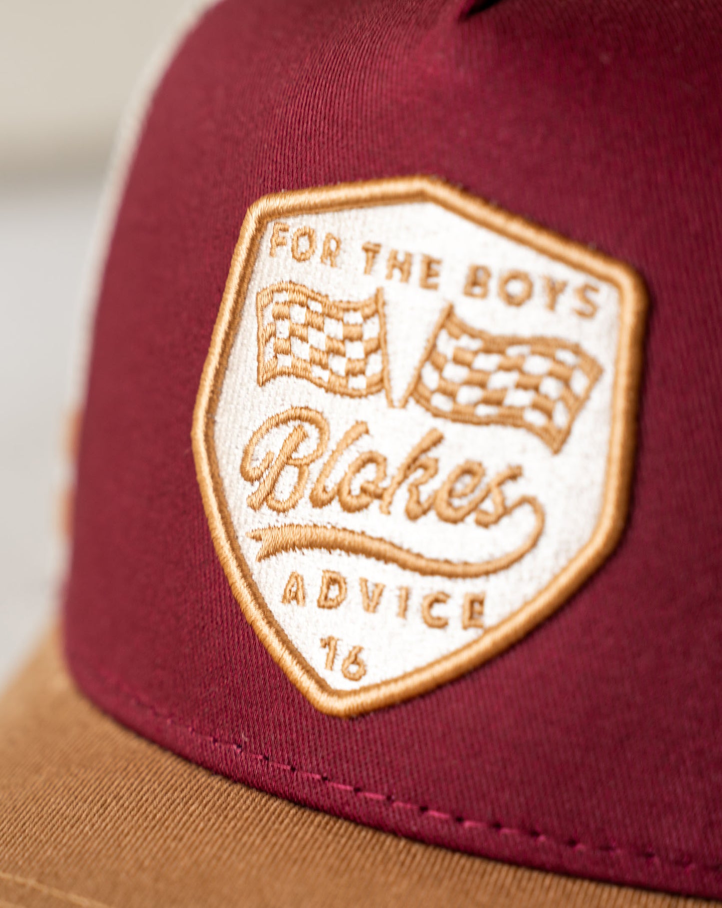 Full Throttle Trucker Cap - Maroon