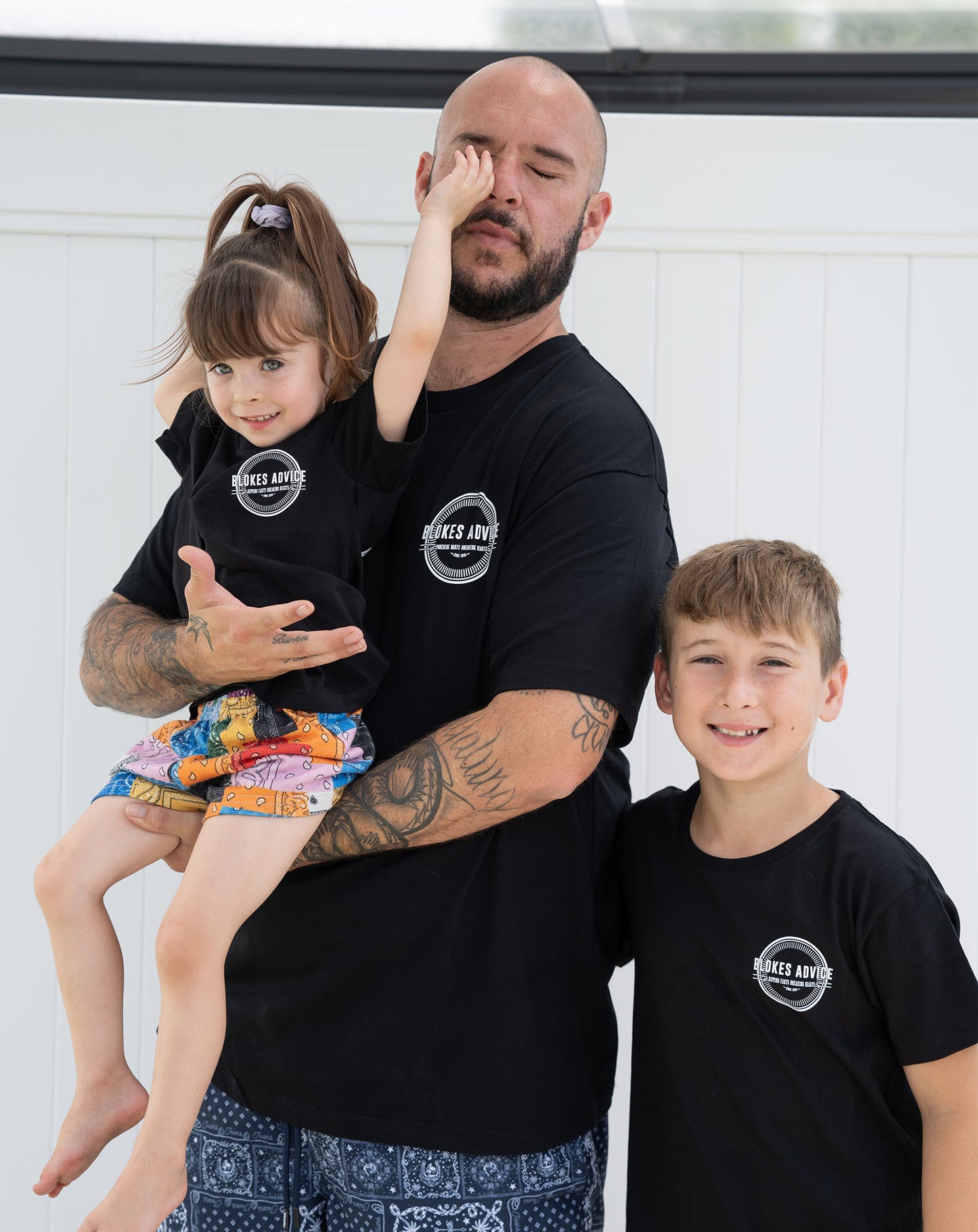 Kids Circle Tee - Black