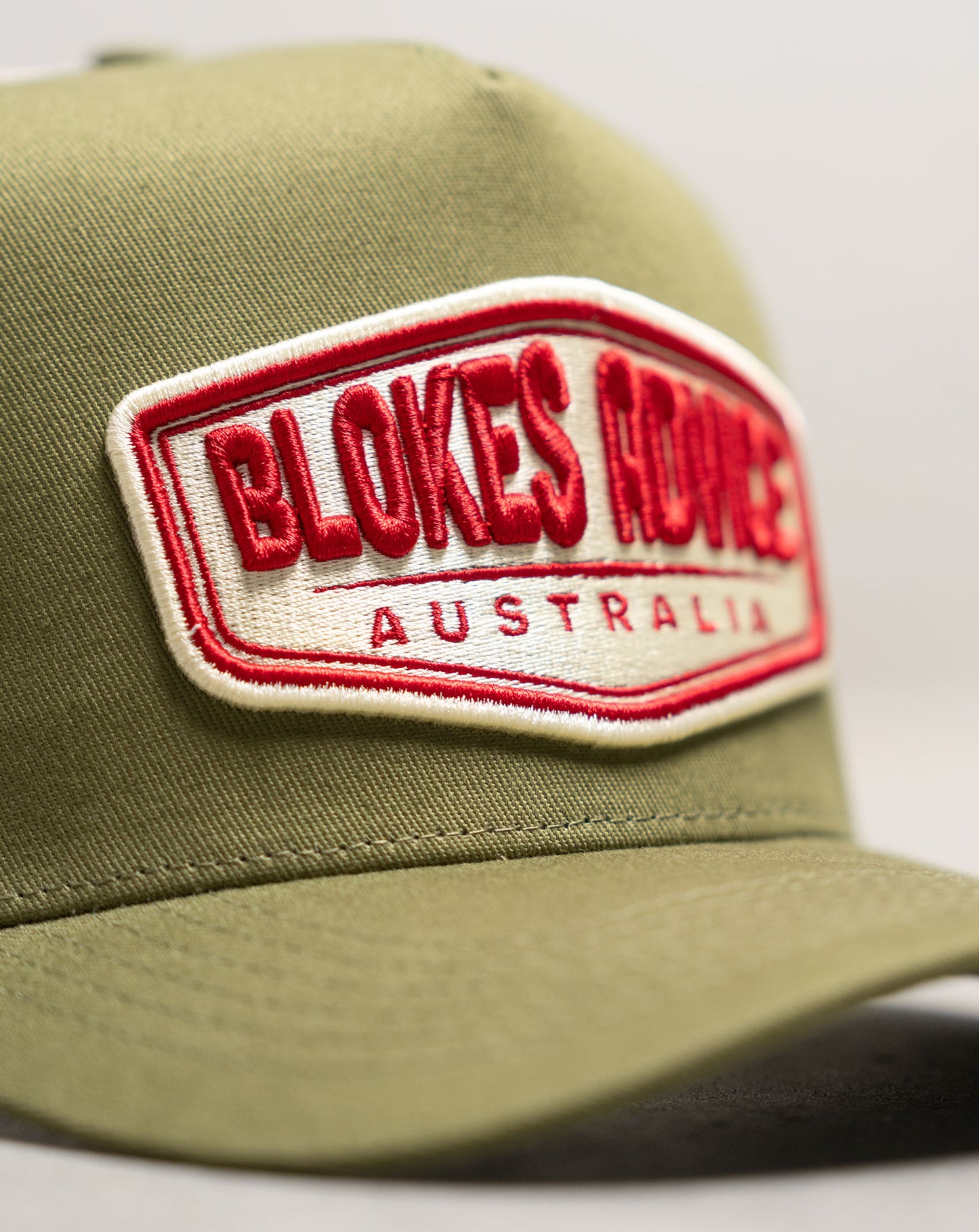 Patch Trucker Cap - Olive