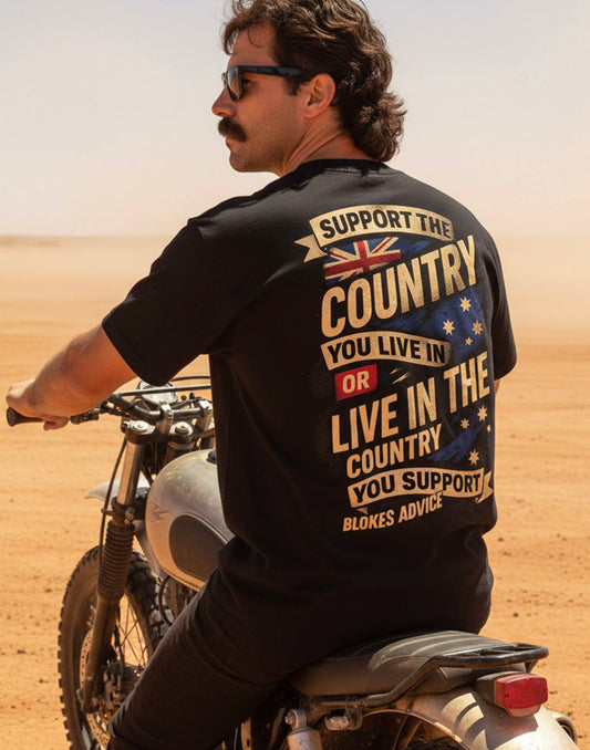 Stand Up Tee - Black