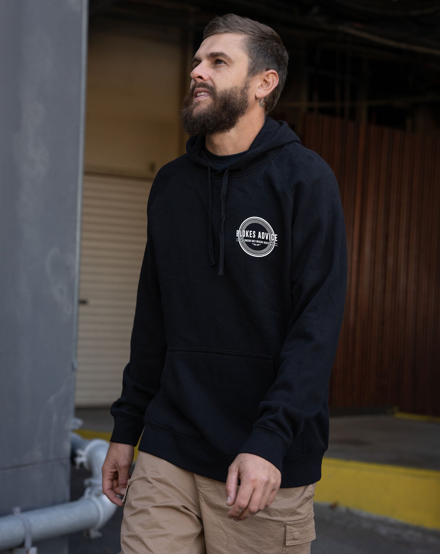 Circle Hoodie - Black