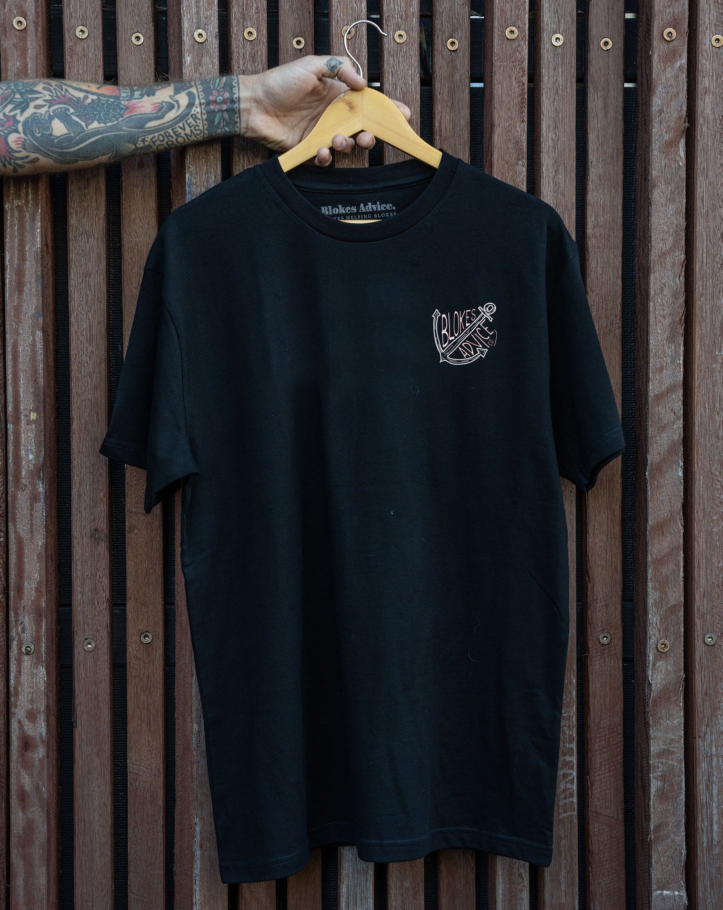 Hook, Line & Sinker Tee - Black