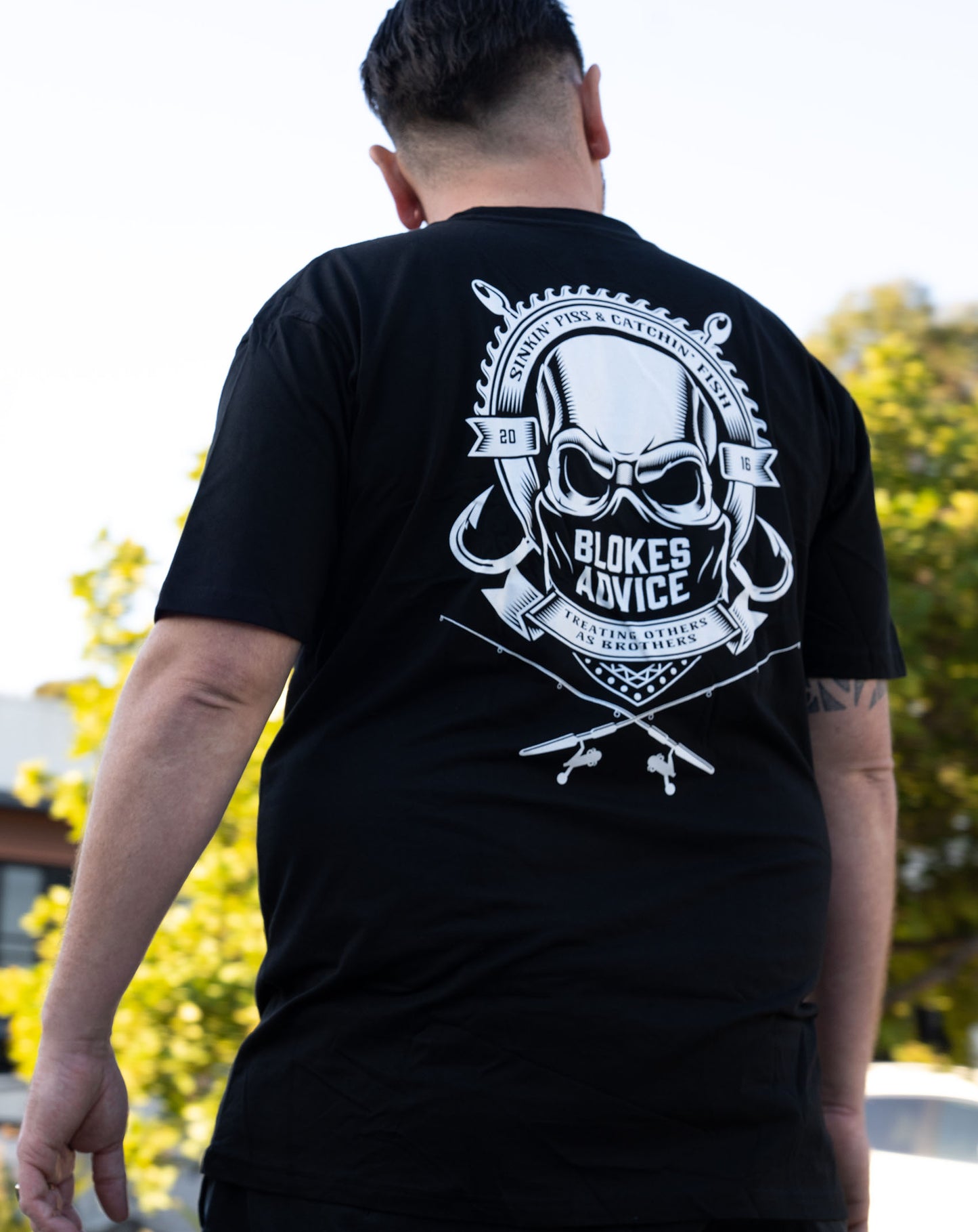 Aquahollics Tee Black