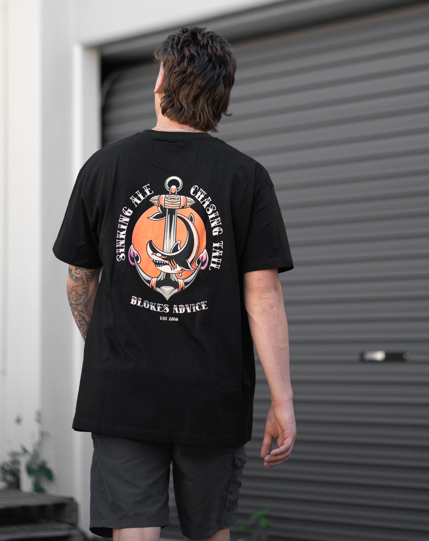 Sinking Ale Tee - Black