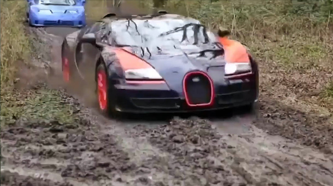 Supercars going offroading