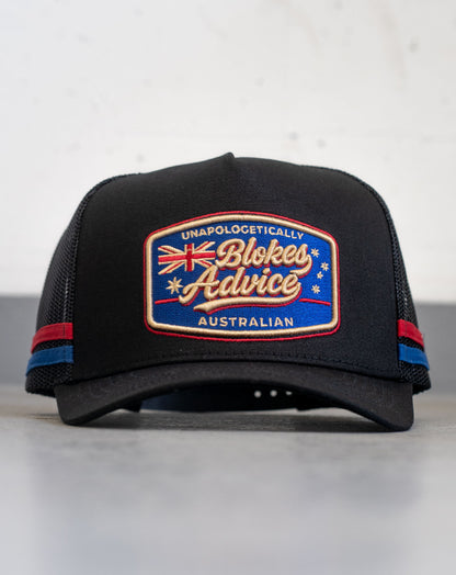 Aussie As Trucker Cap - Black