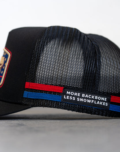 Aussie As Trucker Cap - Black