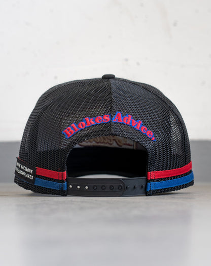 Aussie As Trucker Cap - Black