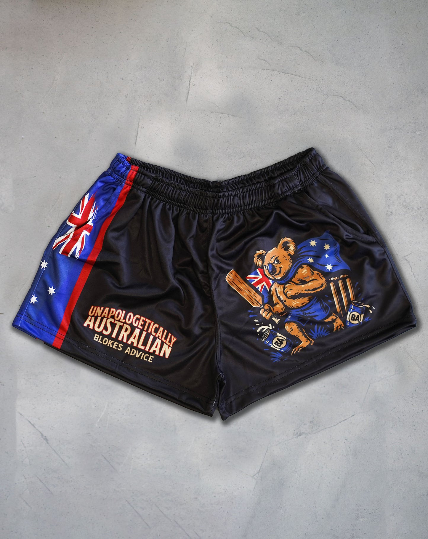 Aussie As Footy Shorts