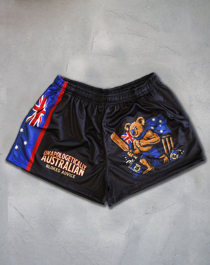 Aussie As Footy Shorts