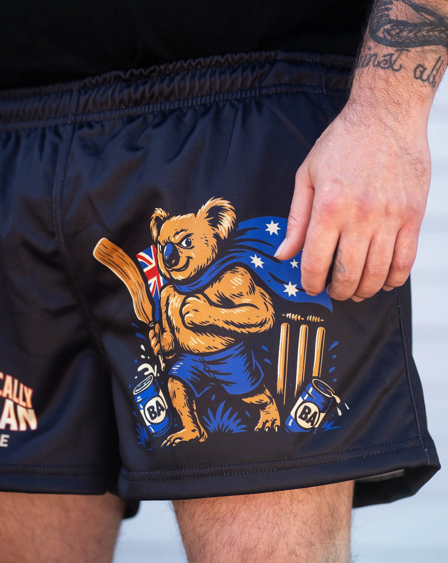 Aussie As Footy Shorts