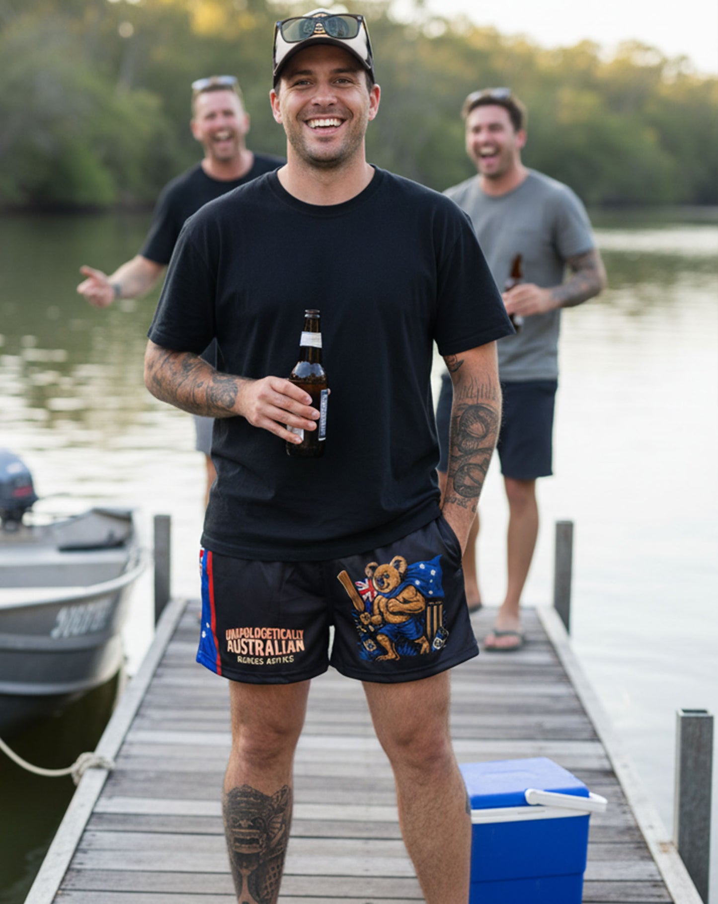 Aussie As Footy Shorts