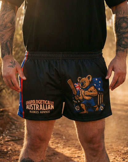 Aussie As Footy Shorts