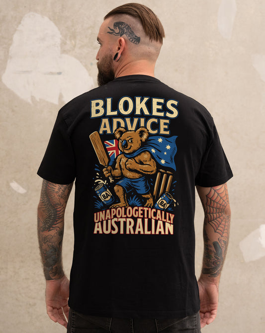 Aussie As Tee - Black