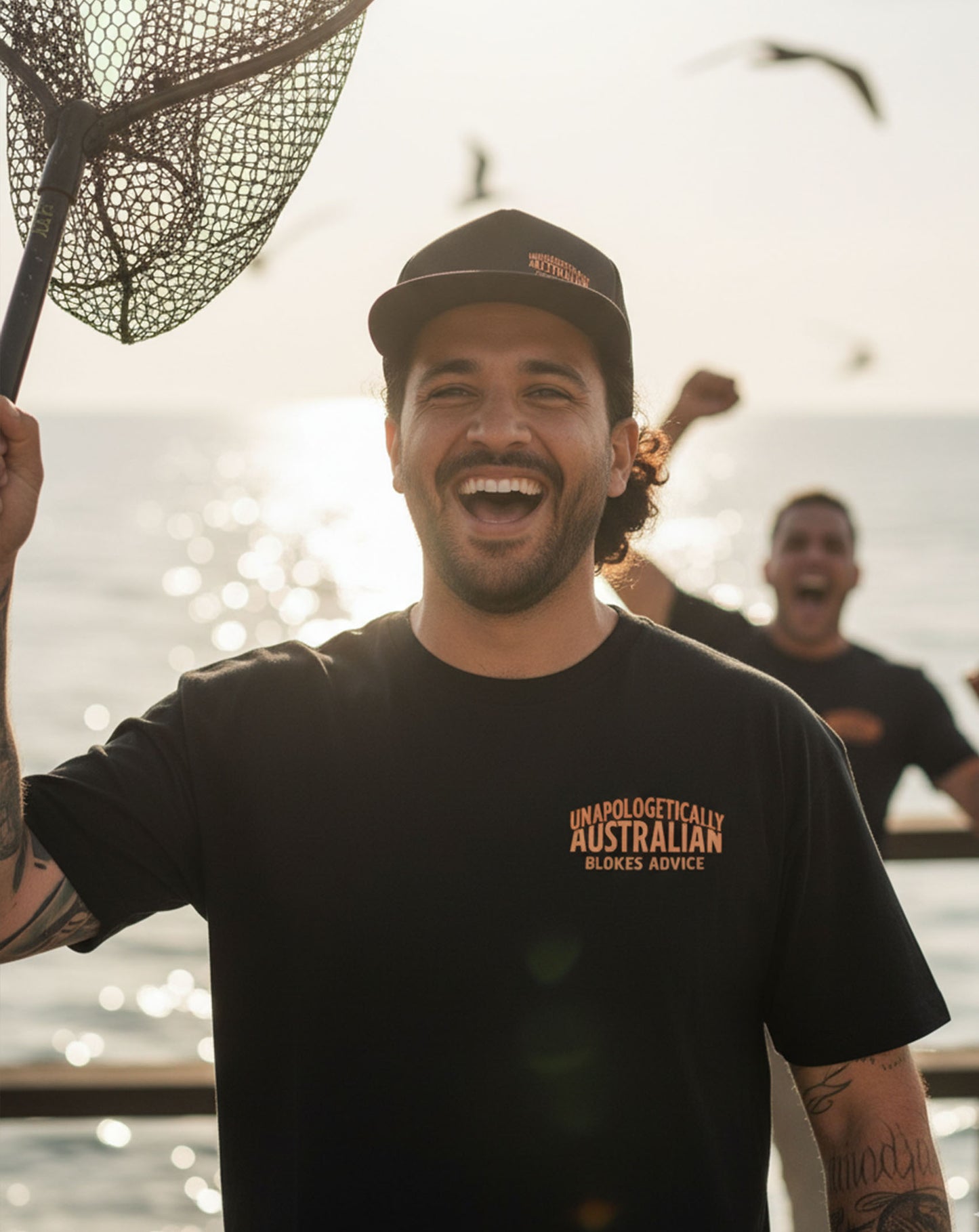 Aussie As Tee - Black