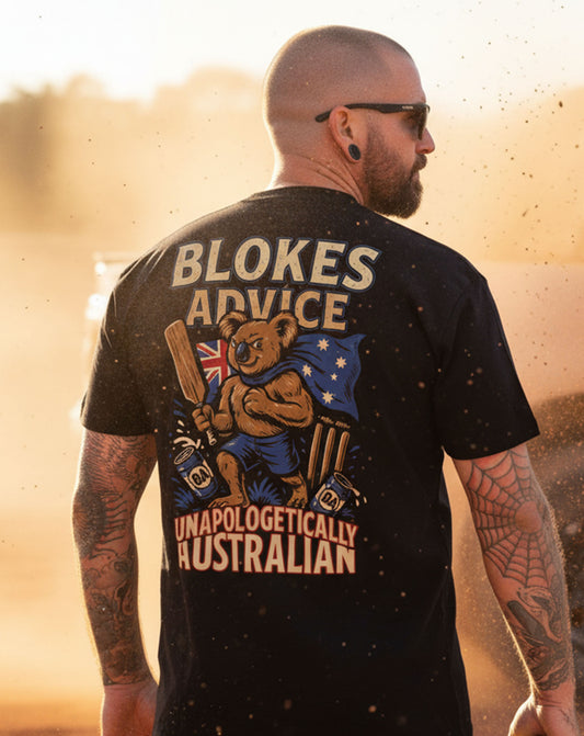Aussie As Tee - Black