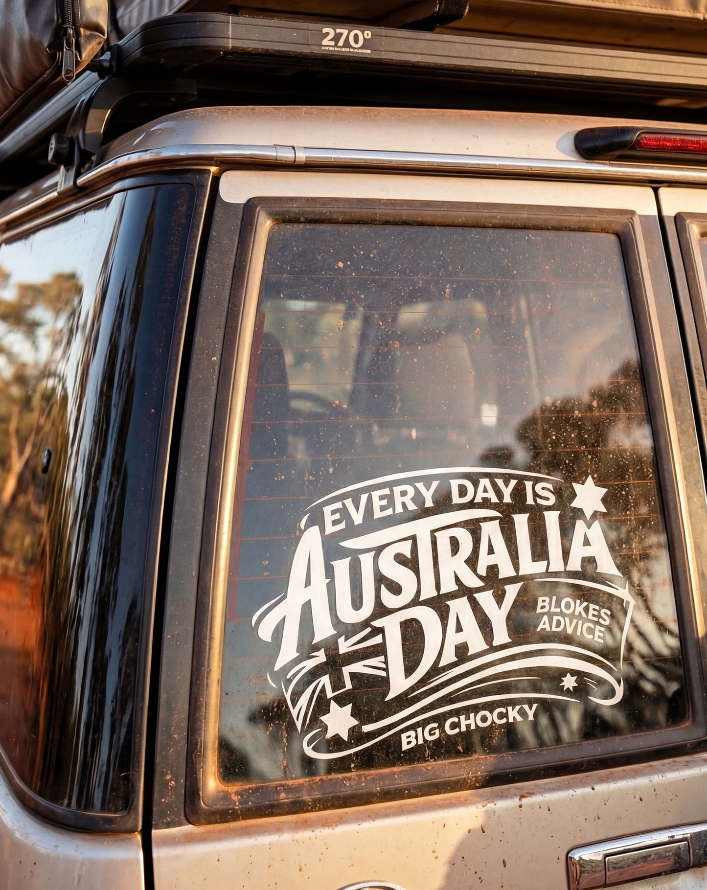 Big Chocky | Aussie Day Sticker - 300x194mm