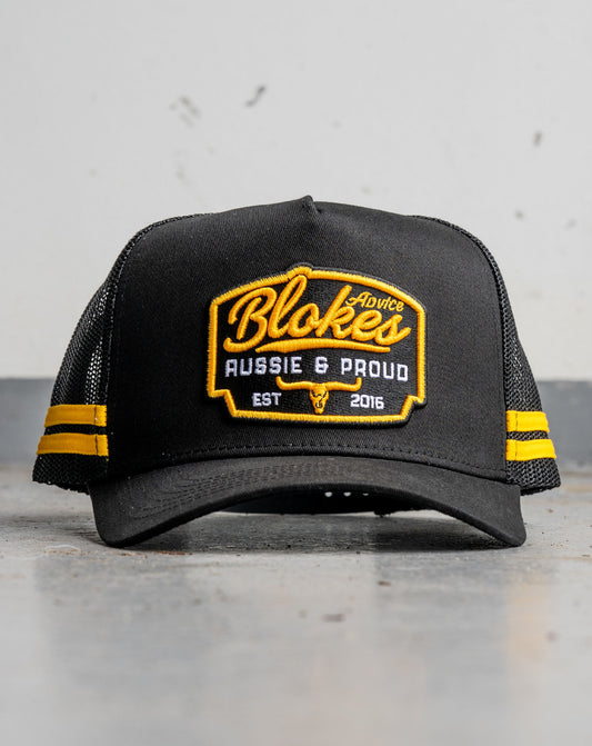 Aussie & Proud Trucker Cap - Black