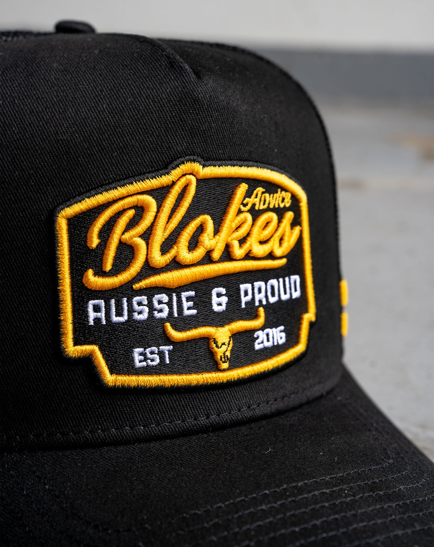 Aussie & Proud Trucker Cap - Black