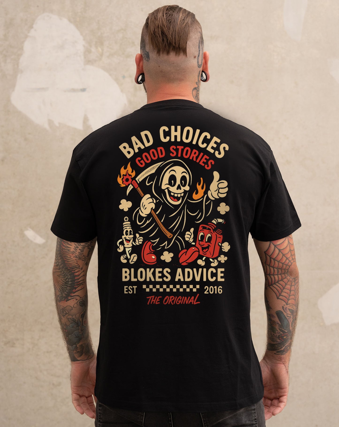 Bad Choices Tee - Black