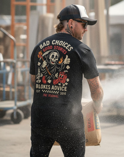 Bad Choices Tee - Black