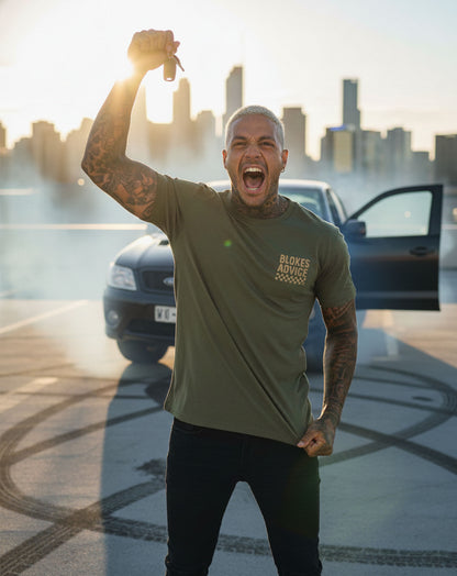 Bad Choices Tee - Army