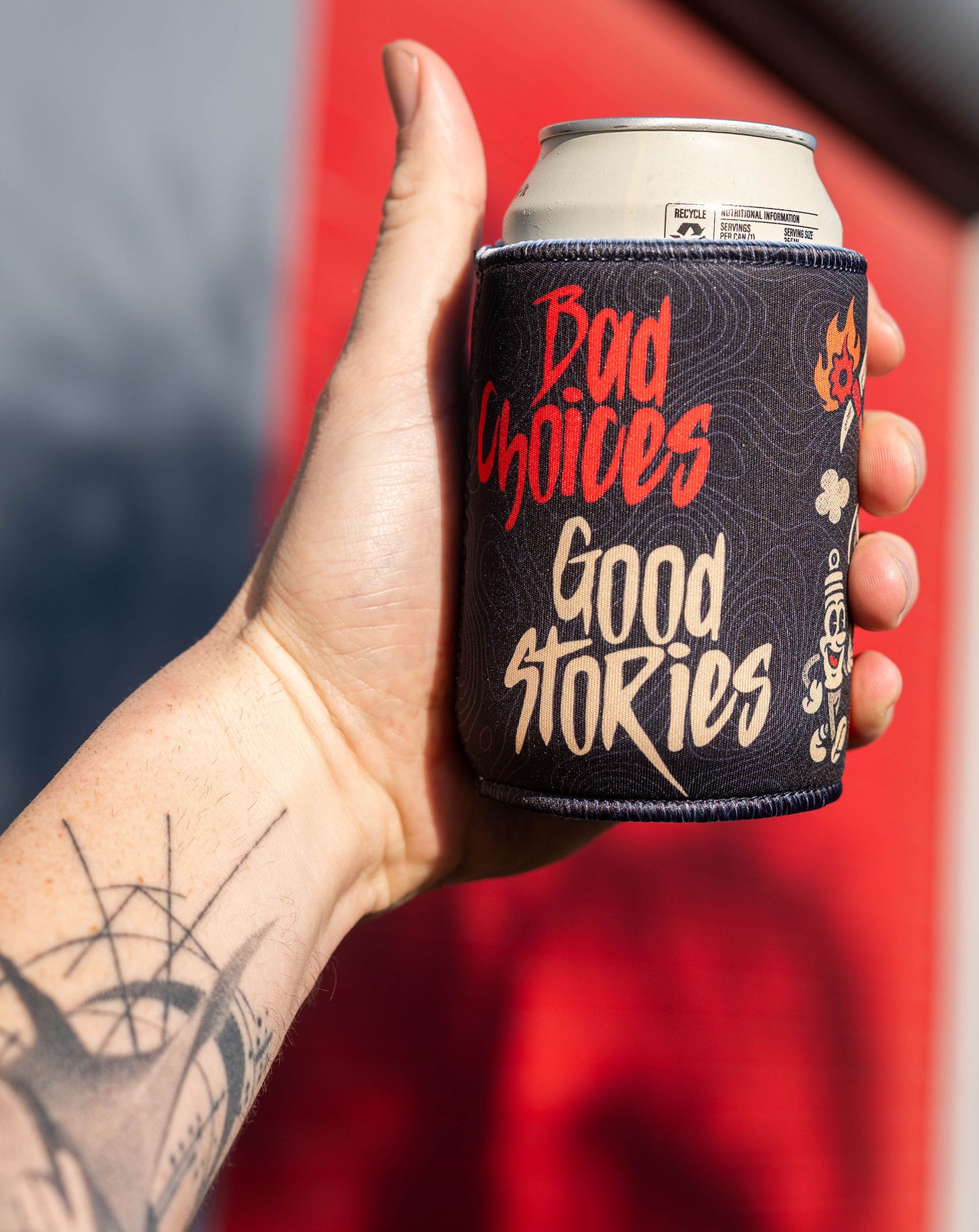 Bad Choices Stubby Cooler