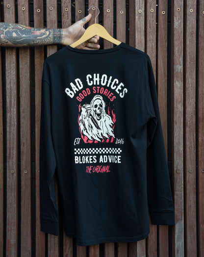 Bad Choices Longsleeve - Black