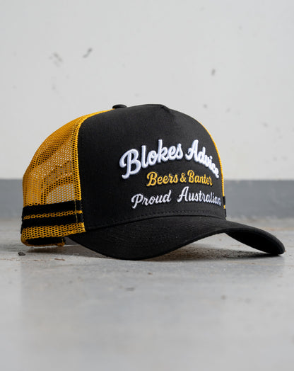 Beers n Banter Trucker Cap - Black
