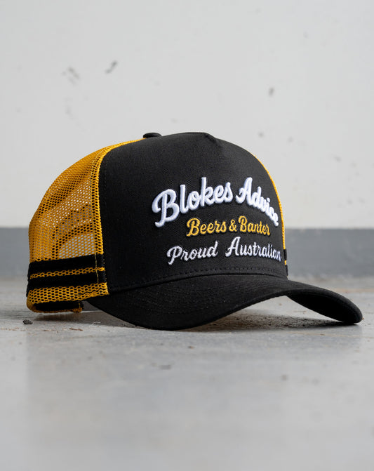 Beers n Banter Trucker Cap - Black