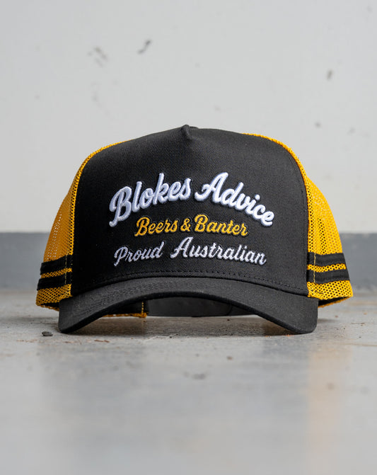Beers n Banter Trucker Cap - Black