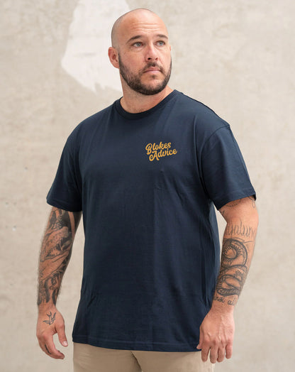 Catchin' Fish Tee - Navy