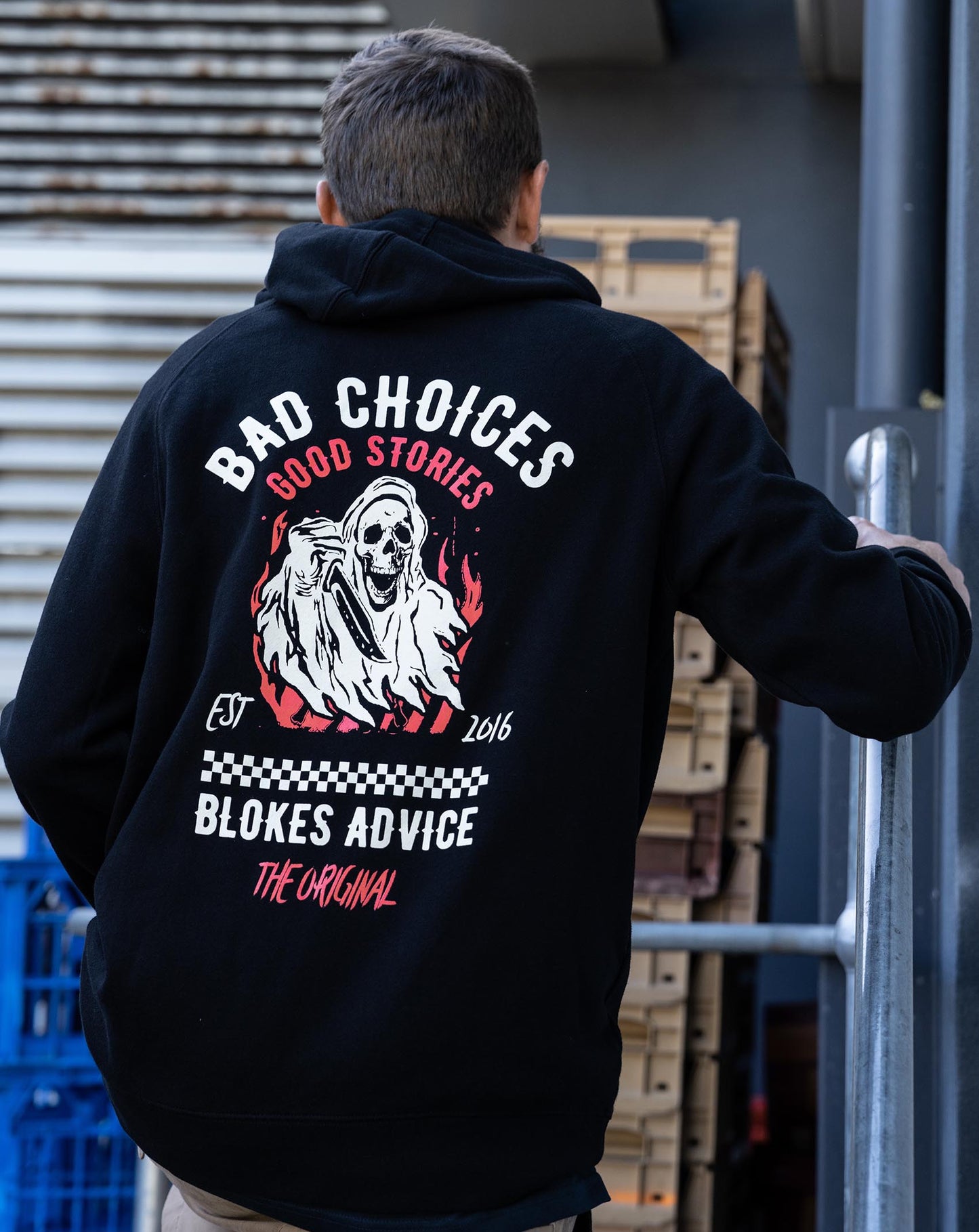 Bad Choices Hoodie - Black