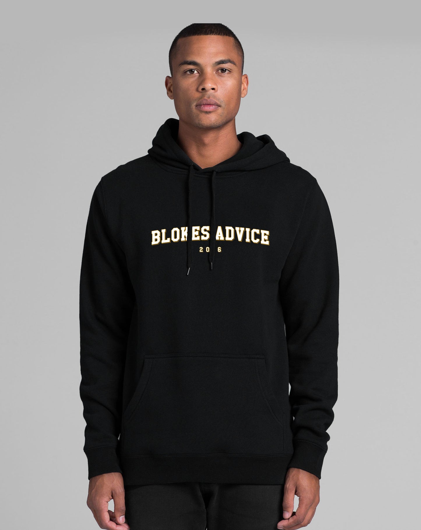 College Hoodie - Black